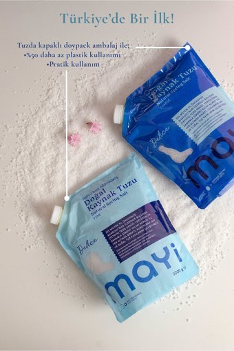 Mayi Tuz İyotlu Salamura Toz Kaynak Tuzu Paket 2 kg