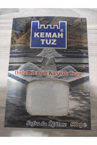 Kemah Tuz İyotsuz Kristal Kaynak Tuzu Paket 500 gr