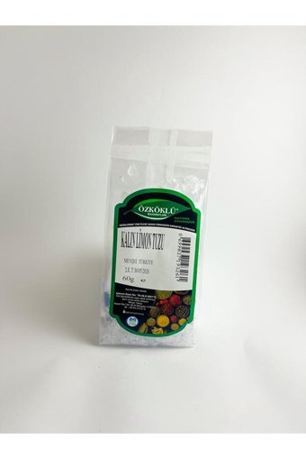 Özköklü Baharat İyotsuz Kristal Limon Tuzu Paket 60 gr