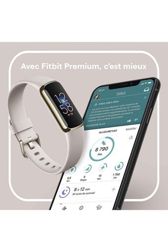 Fitbit Adımsayar Su Geçirmez Android-iOS Dokunmatik Akıllı Bileklik Beyaz