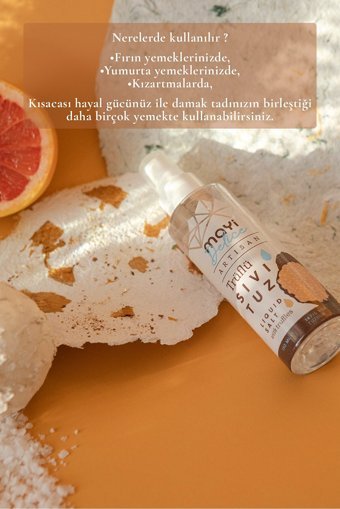 Mayi Tuz İyotlu Trüflü Sıvı Kaynak Tuzu Şişe 150 ml