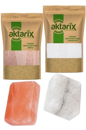 Aktarix İyotlu Kristal Kaya Tuzu Paket 250 gr
