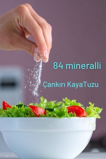 Hanzade Bitkisel İyotlu Kristal Kaya Tuzu Paket 10 kg