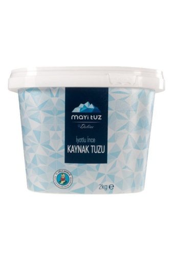 Mayi Tuz İyotlu Toz Kaynak Tuzu Kutu 2 kg