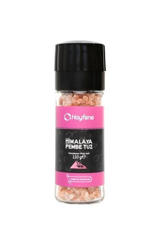 Hayfene İyotsuz Kristal Himalaya Tuzu Değirmen 110 gr