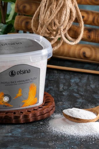 Efsina İyotlu Toz Himalaya Tuzu Kutu 2 kg
