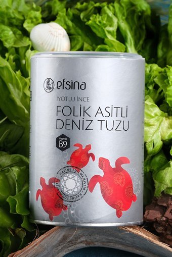 Efsina İyotlu Toz Deniz Tuzu Kutu 600 gr