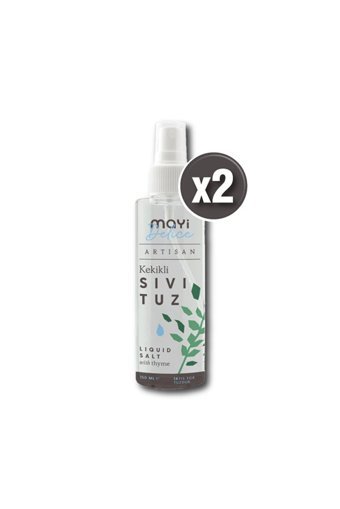 Mayi Tuz İyotlu Sıvı Sofra Tuzu Şişe 2x150 ml