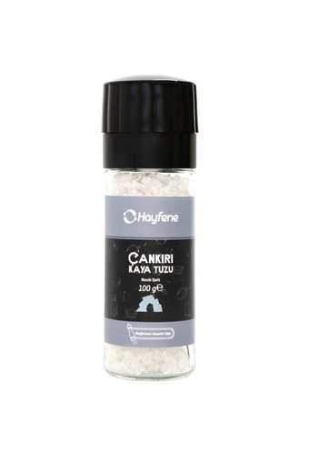 Hayfene İyotsuz Kristal Kaya Tuzu Değirmen 100 gr