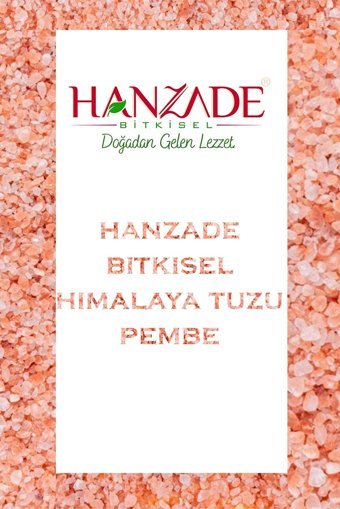 Hanzade Bitkisel İyotsuz Kristal Himalaya Tuzu Paket 500 gr
