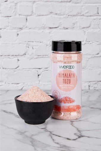 Wefood İyotlu Kristal Himalaya Tuzu Kavanoz 500 gr