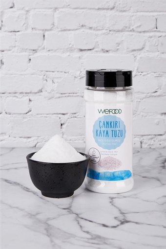 Wefood İyotlu Toz Kaya Tuzu Kavanoz 500 gr
