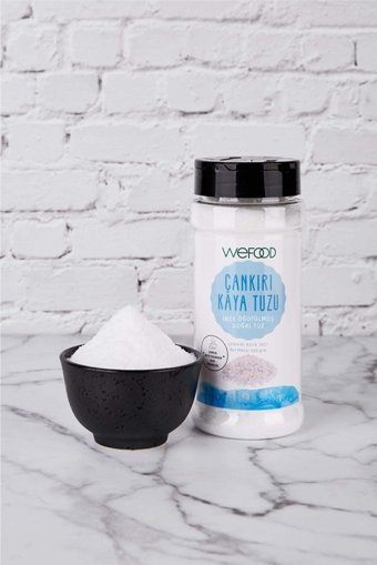 Wefood İyotlu Toz Kaya Tuzu Kavanoz 500 gr