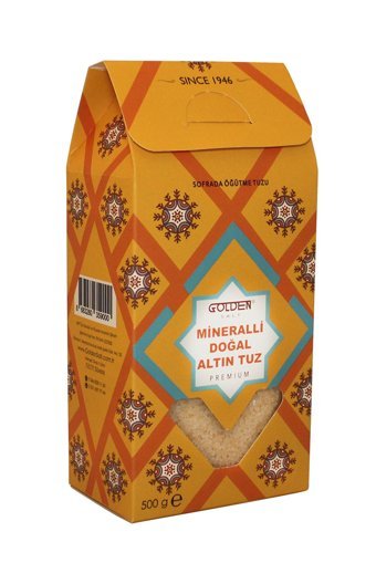 Golden Salt İyotlu Kristal Altın Tuzu Paket 500 gr
