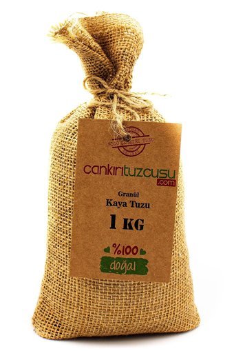 Çankırı İyotsuz Granül Kaya Tuzu Paket 1 kg