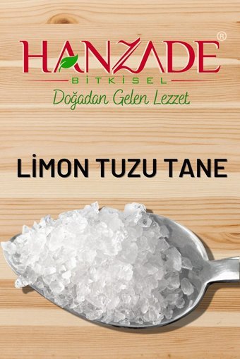 Hanzade Bitkisel İyotsuz Kristal Limon Tuzu Paket 500 gr