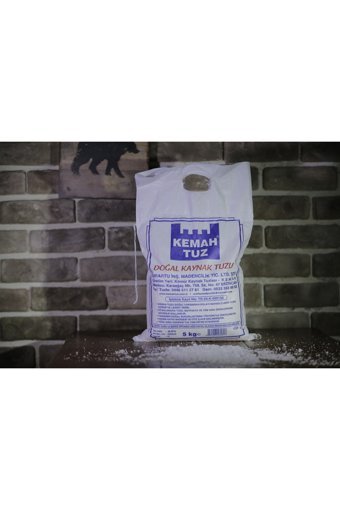 Kemah Tuz İyotsuz Kristal Kaynak Tuzu Paket 5 kg