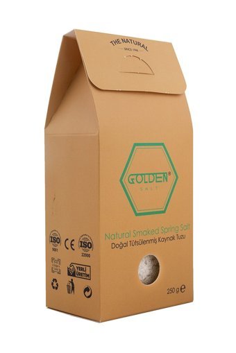 Golden Salt İyotlu Kristal Kaynak Tuzu Paket 250 gr