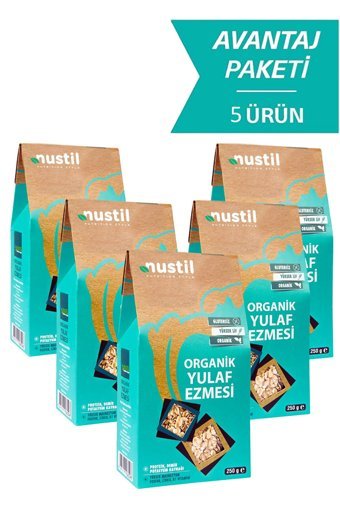 Nustil Glutensiz Yulaf Ezmesi 5x250 gr