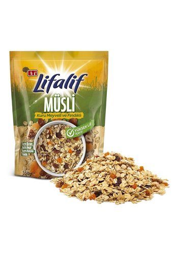 Eti Lifalif Kuru Meyveli Fındıklı Yulaf Ezmesi 350 gr