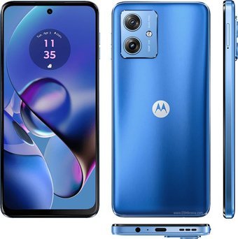Motorola Moto G64 128 GB Hafıza 8 GB Ram 6.5 inç 50 MP Çift Hatlı IPS LCD Ekran Android Akıllı Cep Telefonu Mavi