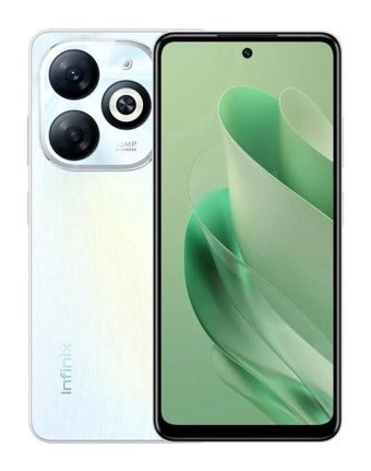 Infinix Smart 8 Pro 128 GB Hafıza 4 GB Ram 6.6 inç 50 MP Çift Hatlı IPS LCD Ekran Android Akıllı Cep Telefonu Beyaz