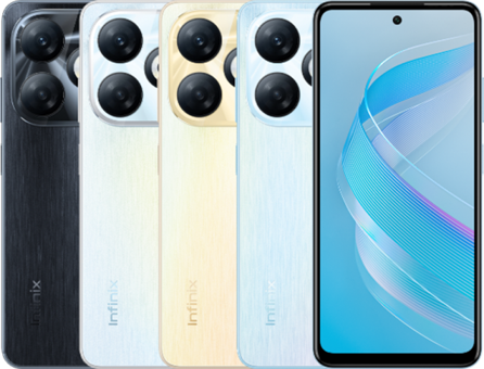 Infinix Smart 8 Pro 128 GB Hafıza 4 GB Ram 6.6 inç 50 MP Çift Hatlı IPS LCD Ekran Android Akıllı Cep Telefonu Beyaz