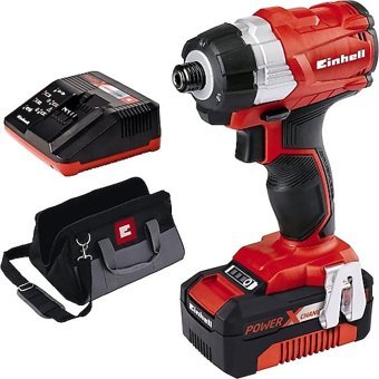 Einhel TE-CI 18 V 4 Ah Kömürsüz Darbeli Akülü Vidalama Makinesi + TE-HD Matkap Akülü Set