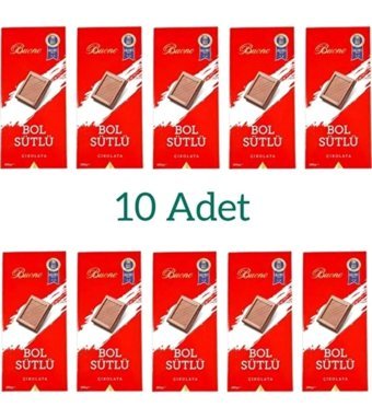 Buono Bol Sütlü Çikolata 100 gr 10 Adet