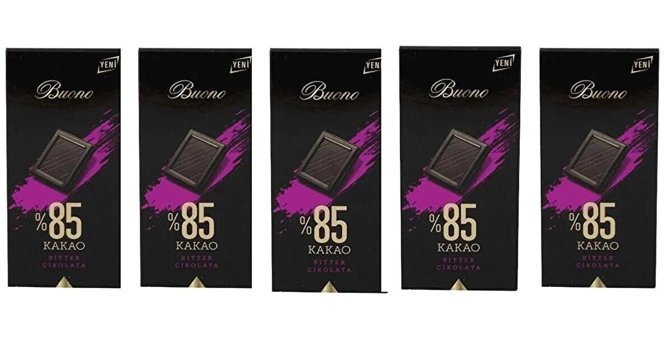 Buono Bitter Çikolata 100 gr 5 Adet