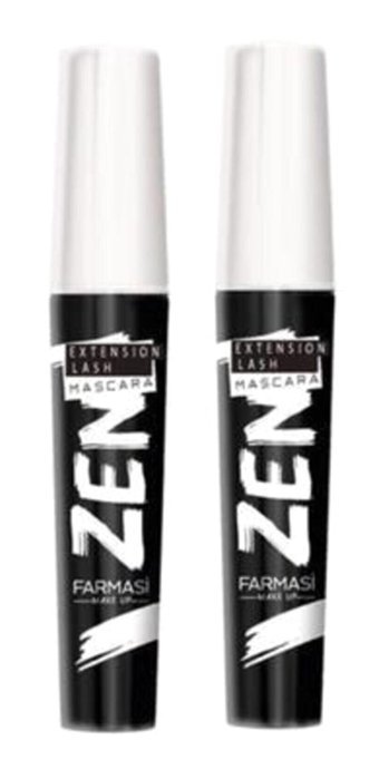 Farmasi Zen Hacim Veren Siyah Maskara 2 adet
