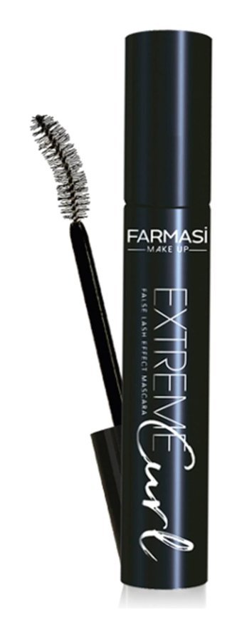 Farmasi Extreme Curl False Lash Effect Hacim Veren Siyah Maskara
