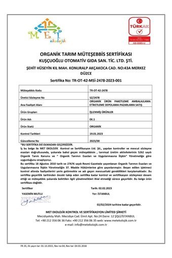 White Organic Yulaf Ezmesi 450 gr