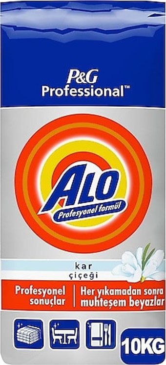 Alo ProfosyonelFormül Beyazlar İçin 134 Yıkama Toz Deterjan 2x10 kg