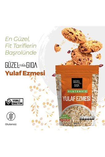 Güzel Ada Gıda Glutensiz Yulaf Ezmesi 3x300 gr
