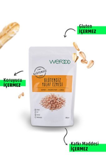 Wefood Glutensiz Yulaf Ezmesi 600 gr