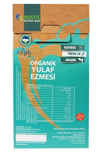 Nustil Glutensiz Yulaf Ezmesi 3x250 gr