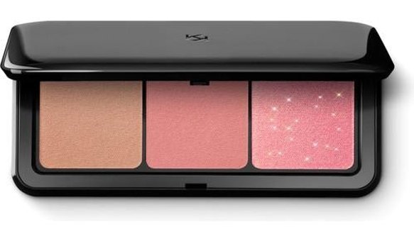 Kiko Milano Multi Finish Trio Blush & Bronzer 02 Mauve Pudra Allık Paleti