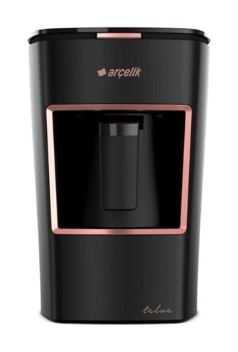 Arçelik Telve 1 Hazneli 3 Fincan 670 W Siyah-Rose Türk Kahvesi Makinesi