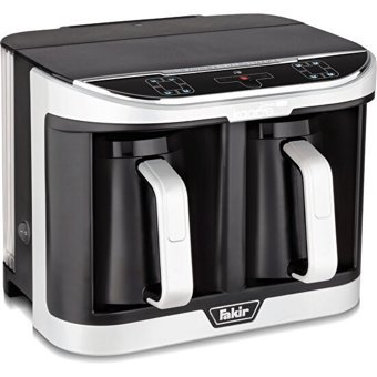 Fakir Kaave 2 Hazneli 2.3 lt Su Hazneli 8 Fincan 1470 W Beyaz Türk Kahvesi Makinesi