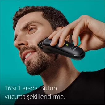Braun MGK7470 Saç Sakal Kuru Tıraş Makinesi