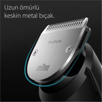 Braun MGK7470 Saç Sakal Kuru Tıraş Makinesi