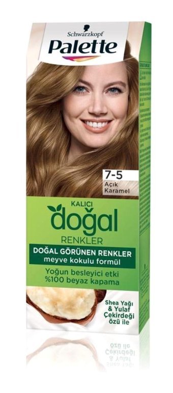 Palette 7.5 Açık Karamel Krem Saç Boyası 50 ml