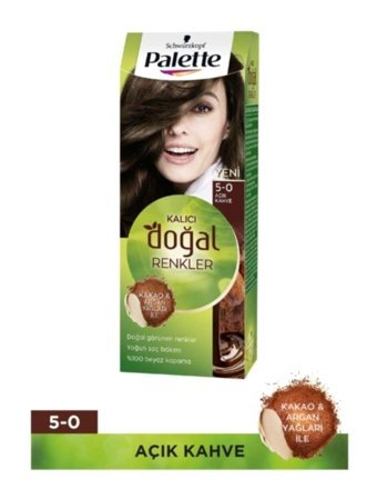 Palette 5.0 Açık Kahve Krem Saç Boyası