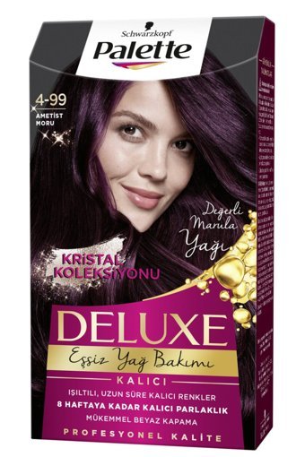 Palette 4.99 Ametist Moru Krem Saç Boyası