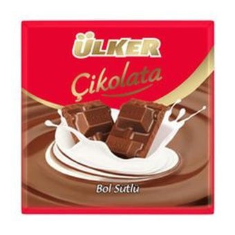 Ülker Sütlü Çikolata 70 gr 6 Adet