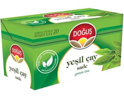 Doğuş Sade Yseşil Süzen Demlik Poşet Çay 1750 gr
