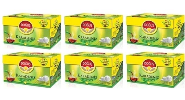Doğuş Karadeniz Demlik Poşet Çay 6x100 Adet
