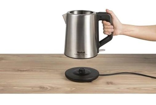 Tefal Magic Tea XL Otomatik Çelik Demlikli 1650 W Işıklı Çelik Gövdeli İnox Retro Çay Makinesi