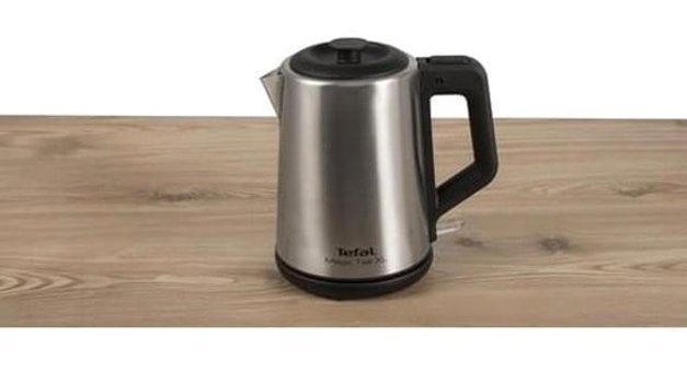 Tefal Magic Tea XL Otomatik Çelik Demlikli 1650 W Işıklı Çelik Gövdeli İnox Retro Çay Makinesi